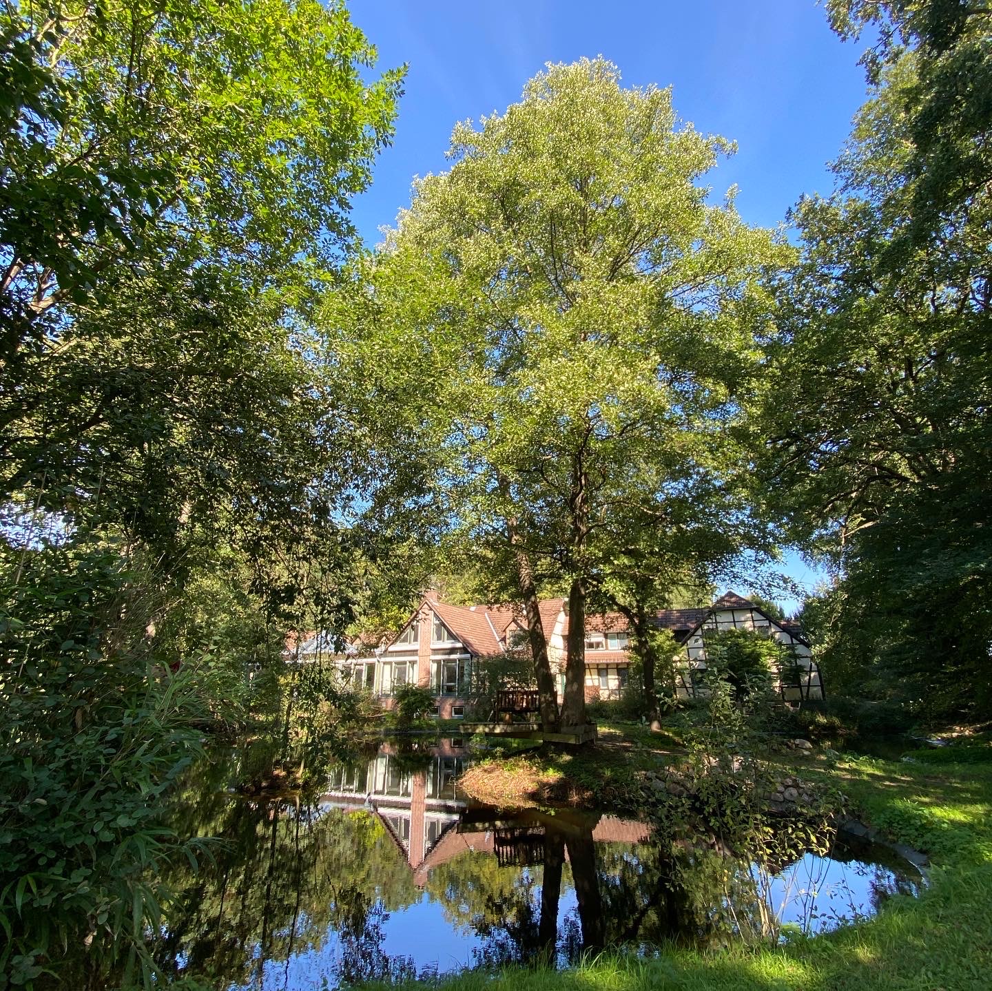 Außenansicht Ellernhof, Dahlenburg.
