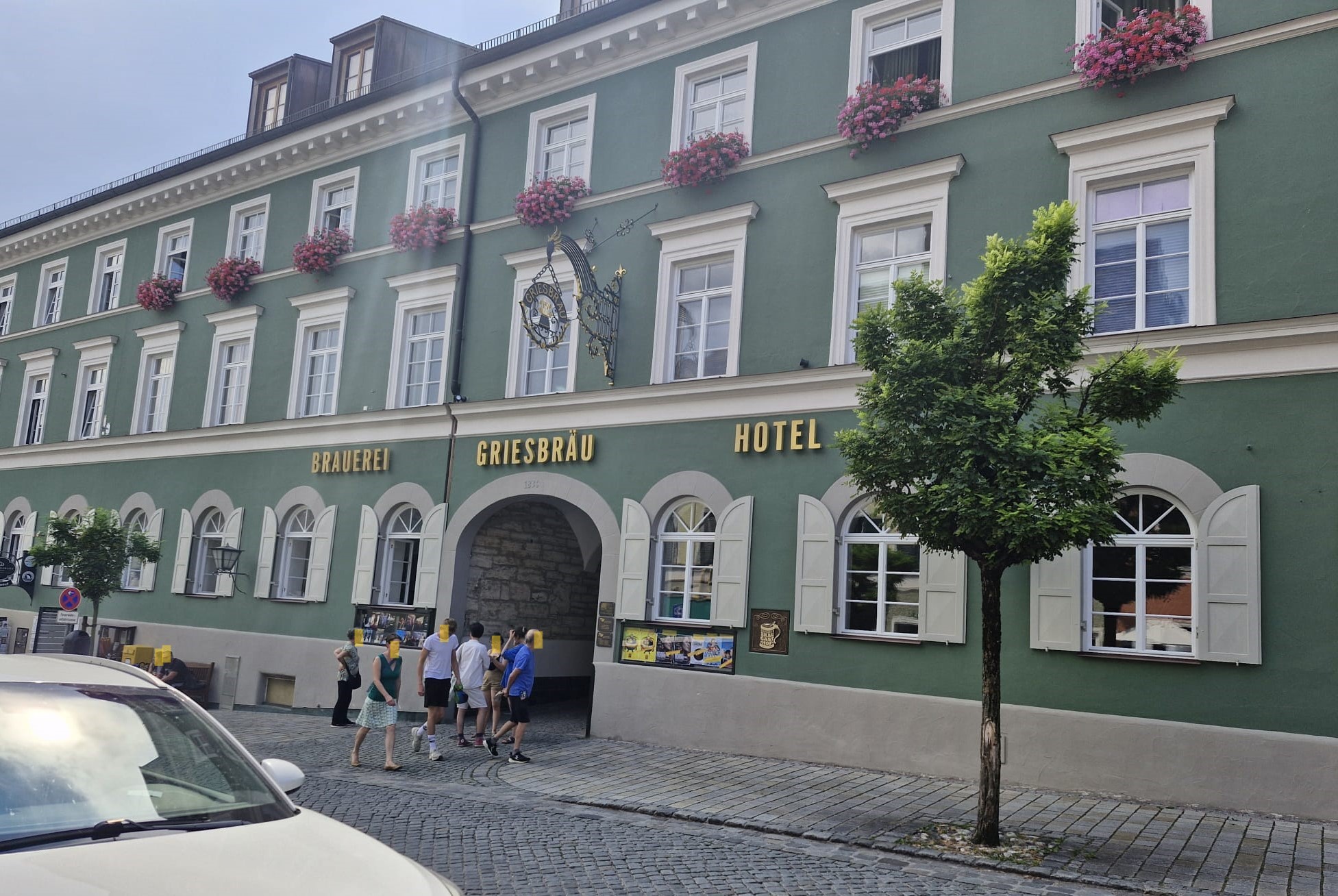 Hotel Griesbräu, Murnau.
