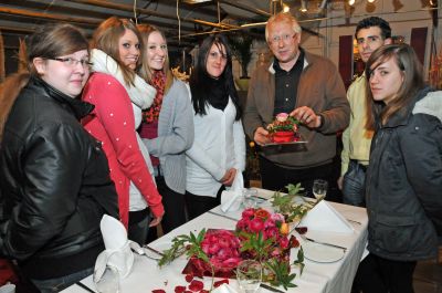 Seminar beim Mönchengladbacher Floristen Heinz-Georg Eliasson