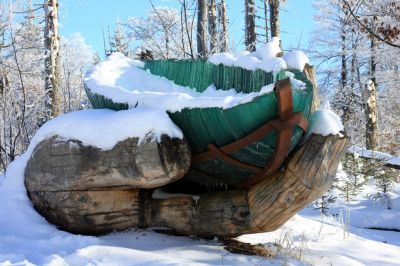 Winterlicher Glasgenuss von Neustadt an der Waldnaab bis Passau: