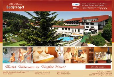 Hotel Residence Hochriegel in Klingenbrunn im Bayerischen Wald