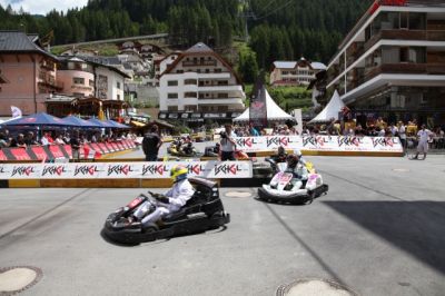 Boxenstopp in Ischgl zur 6. Ischgl Cart Trophy