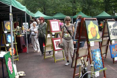 Weinmarkt in der Hertener Innenstadt