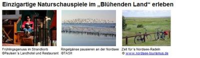 Friesischer Frühling lockt zahlreiche Besucher an die Nordsee