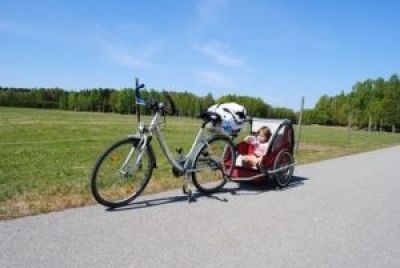 Fahrradtour mit Kindern -