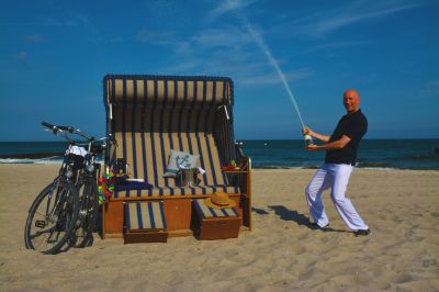 Deutschlands erster Strand-Concierge in Ahrenshoop