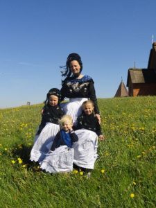 Frauen auf der Hallig Langeness