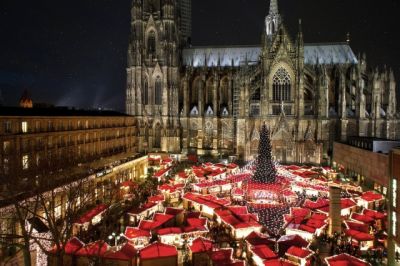 Weihnachtsmarkt am Kölner Dom 2011