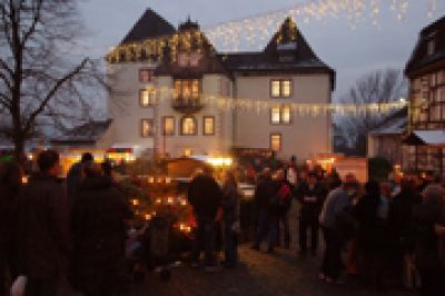 Weihnachtsmarkt der Porzellanmanufaktur Fürstenberg